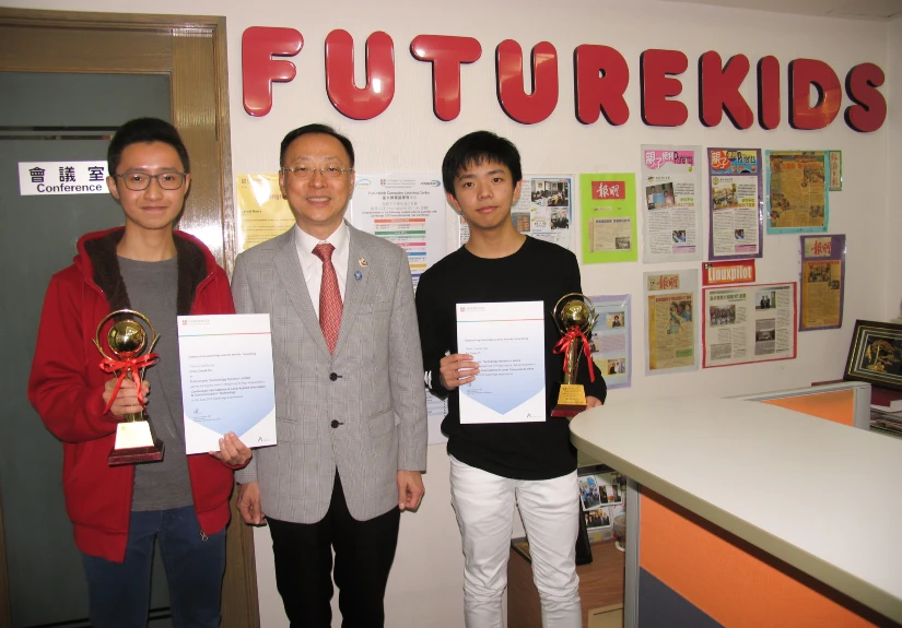 Ivan, Dr Chin  and Louis